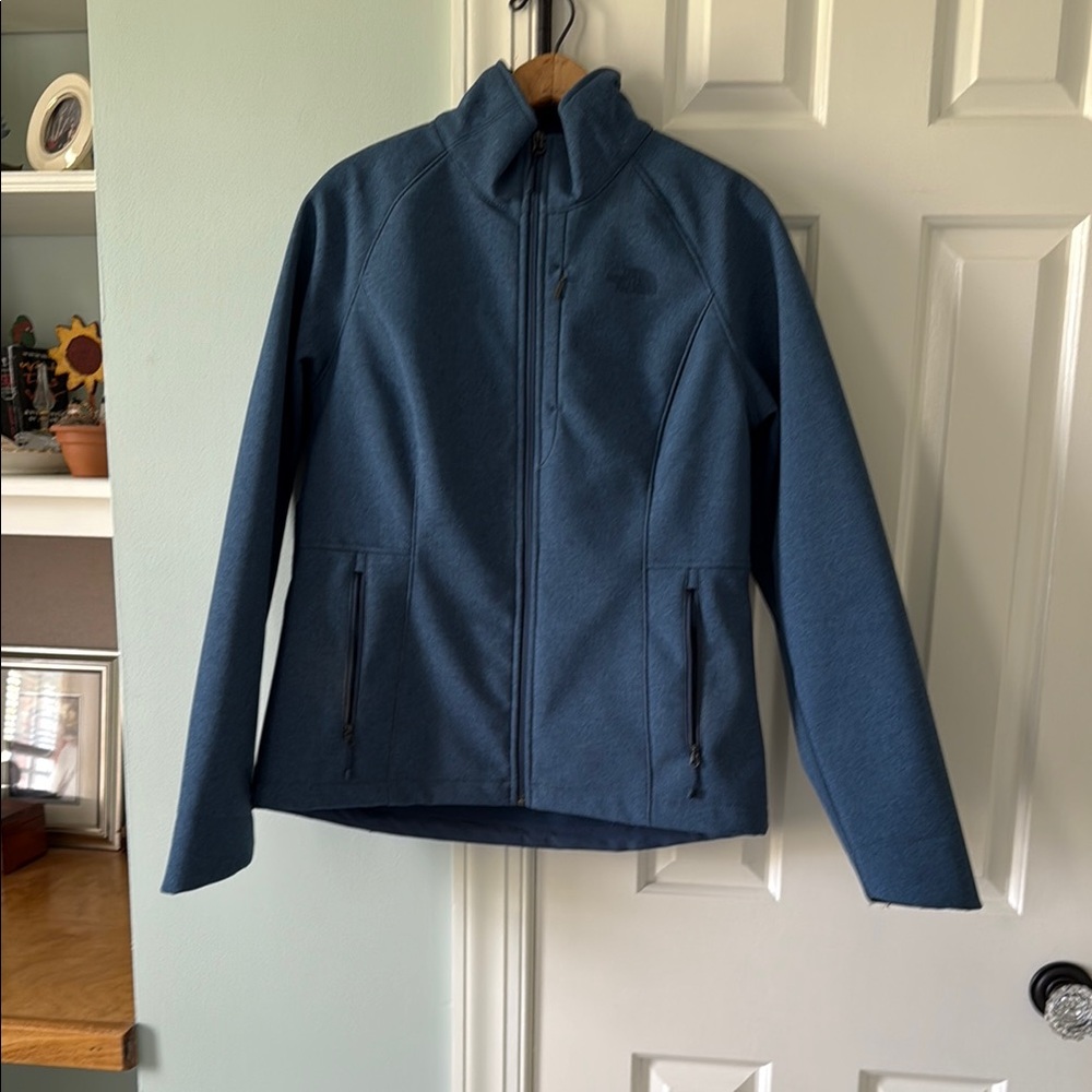 North Face Blue Full-Zip Jacket